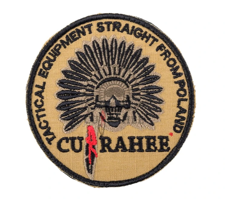 Emblemat CURRAHEE Indianin coyot.jpg