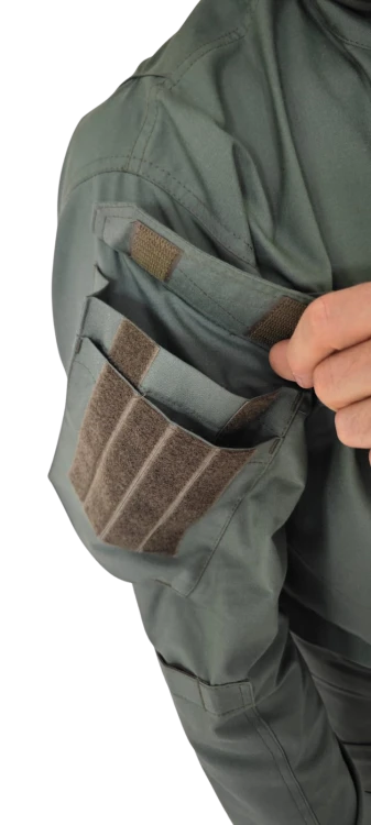 Bluza trudnopalna - kieszeń podwójna na rękawie