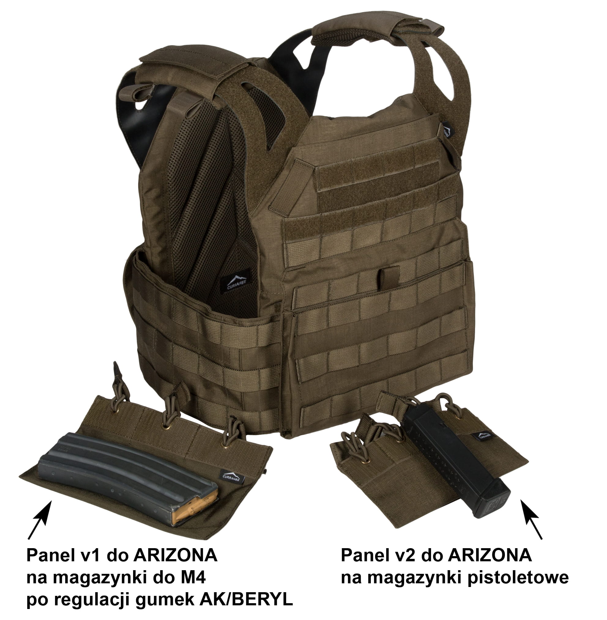 Panel V1 na magazynki karabinowe do kamizelki ARIZONA